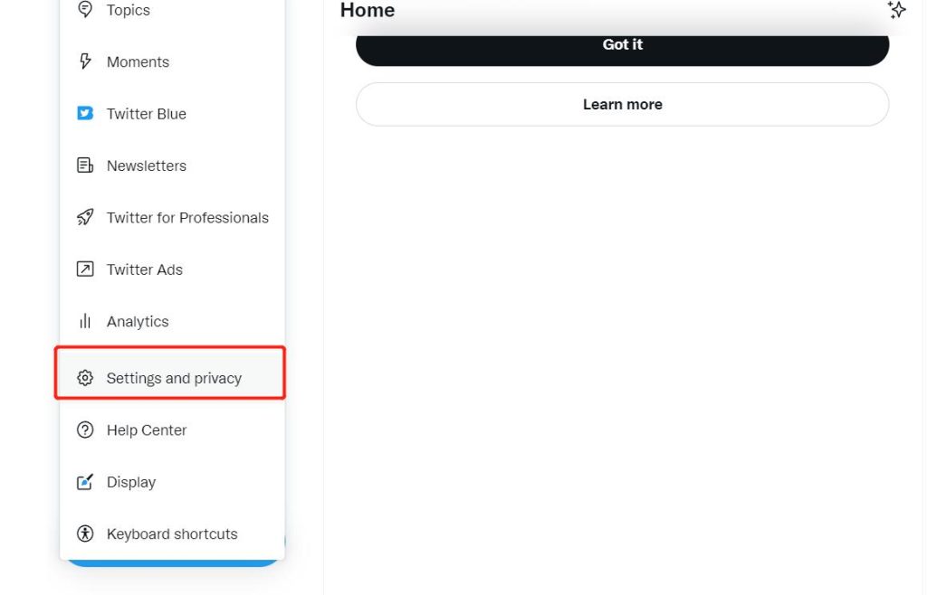 网页推特解除敏感内容第四步