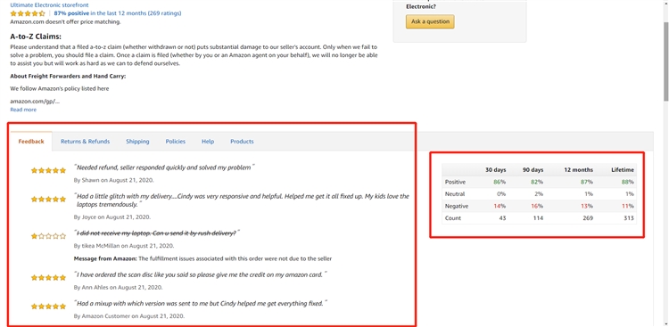 图片[2]-Feedback是什么意思？亚马逊feedback去哪里查？-LyleSeo