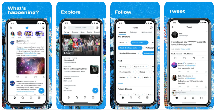 推特 APP 截图