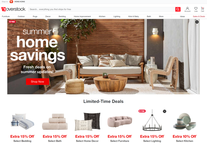 Overstock