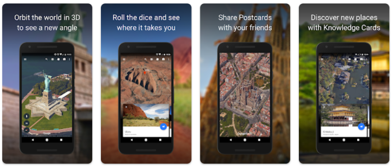 Google Earth 应用截图