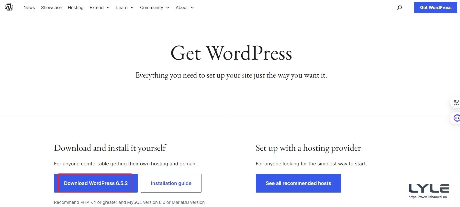 图片[8]-WordPress 宝塔安装教程（搭建与主题安装）-LyleSeo