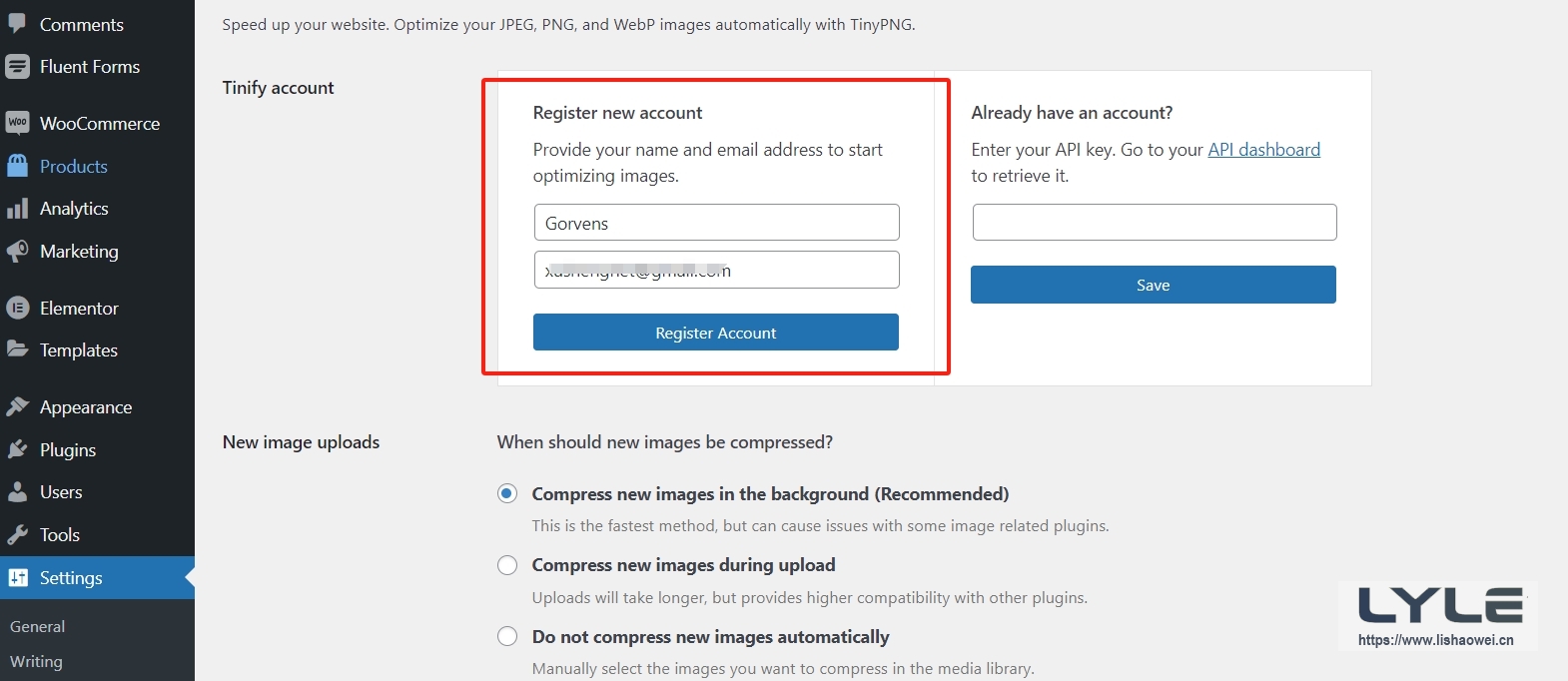 图片[3]-TinyPNG：WordPress图片压缩插件-LyleSeo