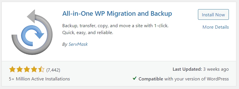 图片[2]-WordPress备份插件：All-in-One WP Migration and Backup-LyleSeo