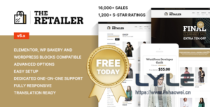 The Retailer - 高级 WooCommerce 主题-LyleSeo