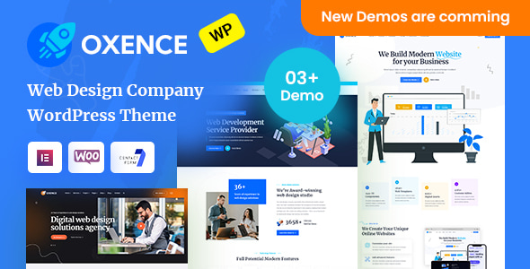 Oxence - Elementor WordPress 主题-LyleSeo