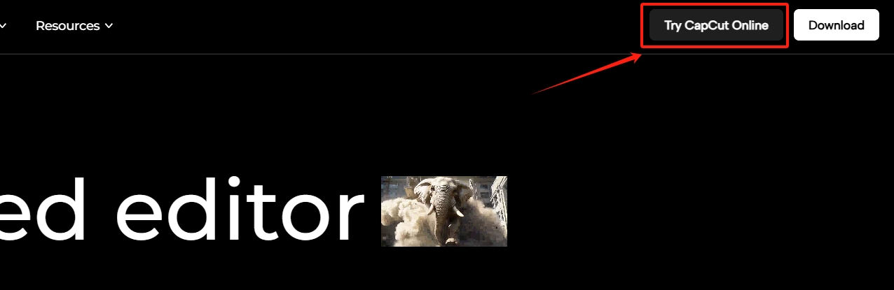 CapCut Try CapCut Online