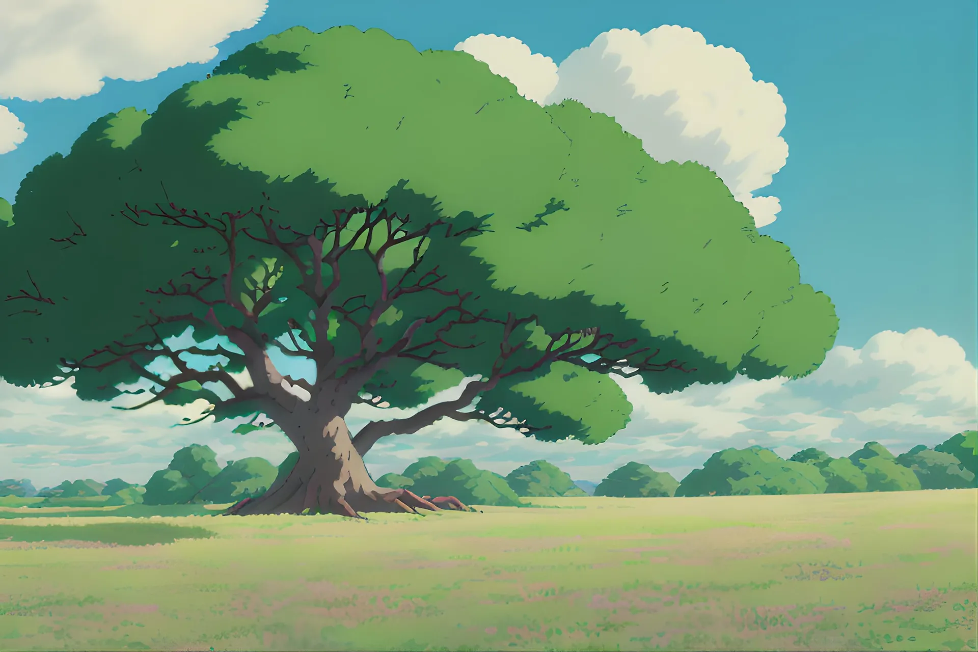 根据文本生成吉卜力风格图像