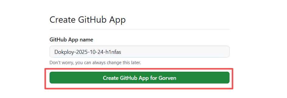 连接 Github APP