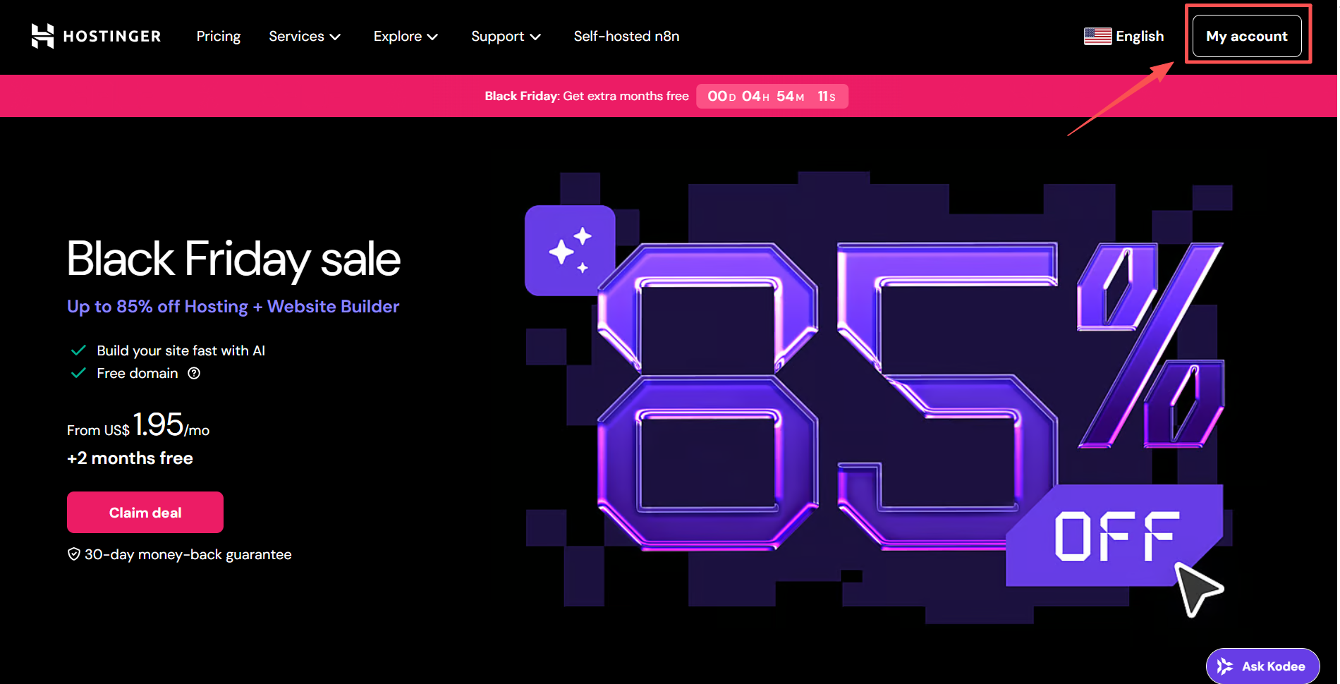 图片[2]-Hostinger 主机购买创建WordPress教程 (性价比高)-LyleSeo