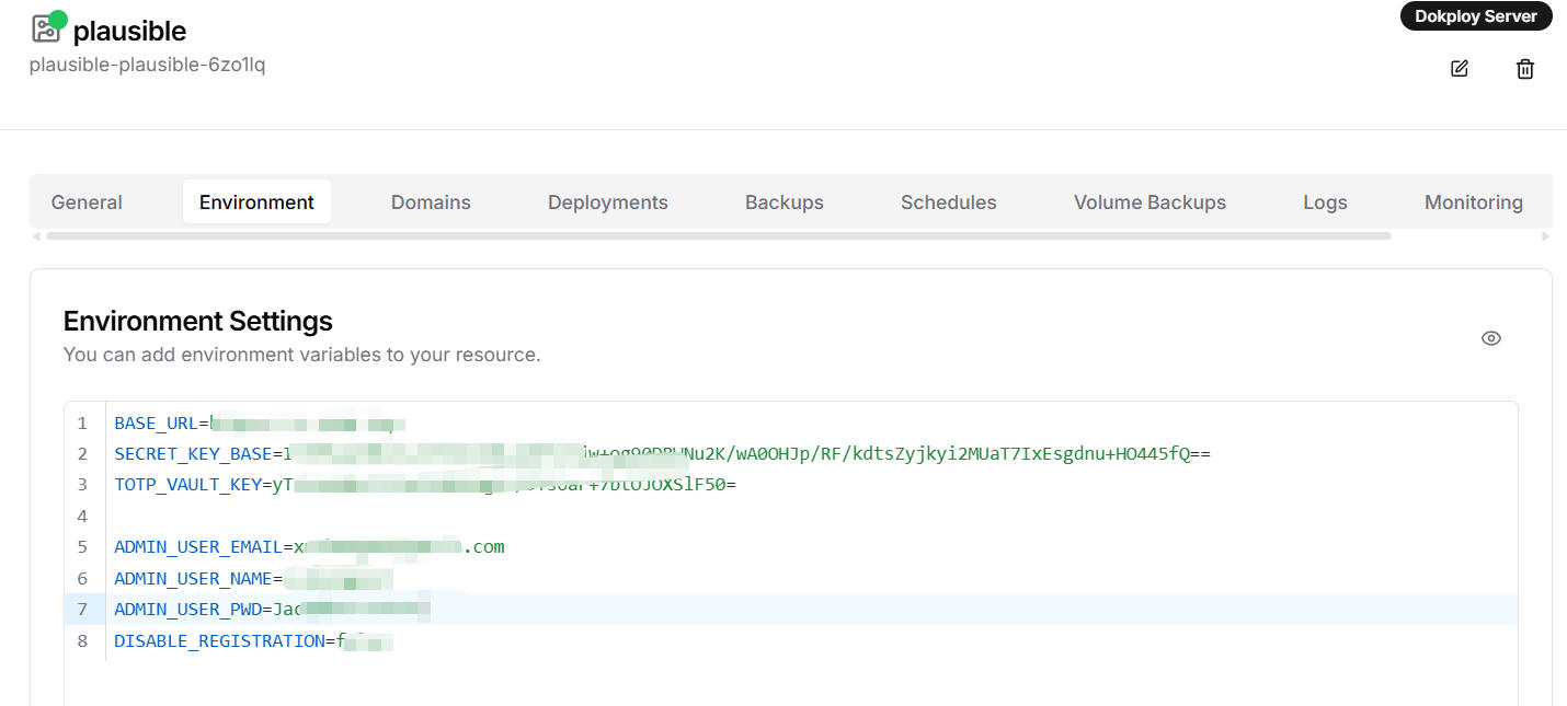图片[6]-Dokploy 平台搭建 Plausible 统计平台-LyleSEO